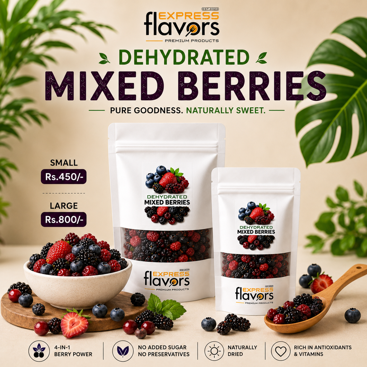 Mixed Berries New Poster