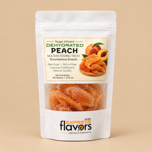 Peach 100 Grams Dehydrated Peach