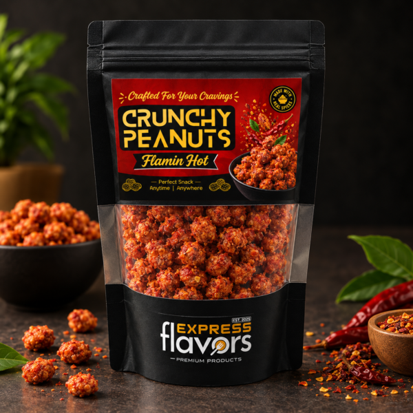 Crunchy Peanuts Flamin Hot