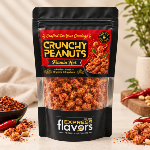 Crunchy Peanuts Flamin Hot